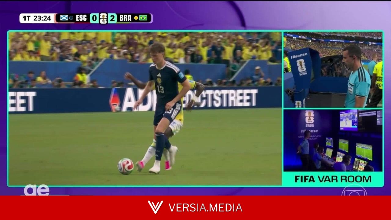 Torcida brasileira se revolta com VAR após gol anulado de Vini Jr.; veja reações
