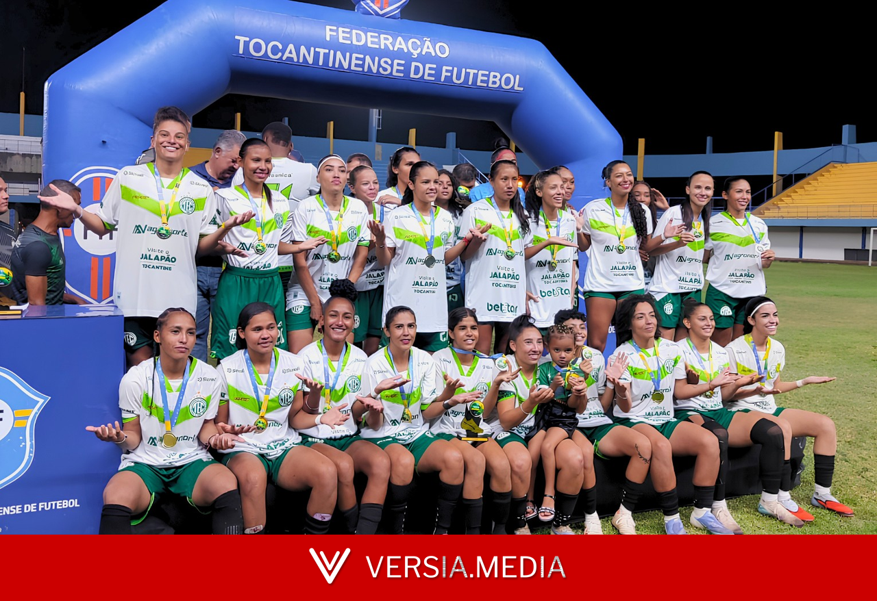 Tocantinópolis domina final com 12 gols nos dois jogos e conquista o estadual feminino 2026