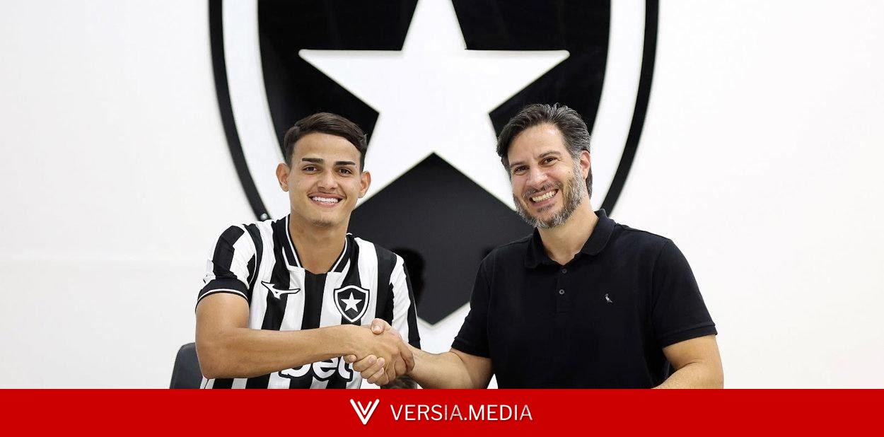 Botafogo renova contrato de Lucas Emanuel, joia da base, com multa de R$ 755 milhões