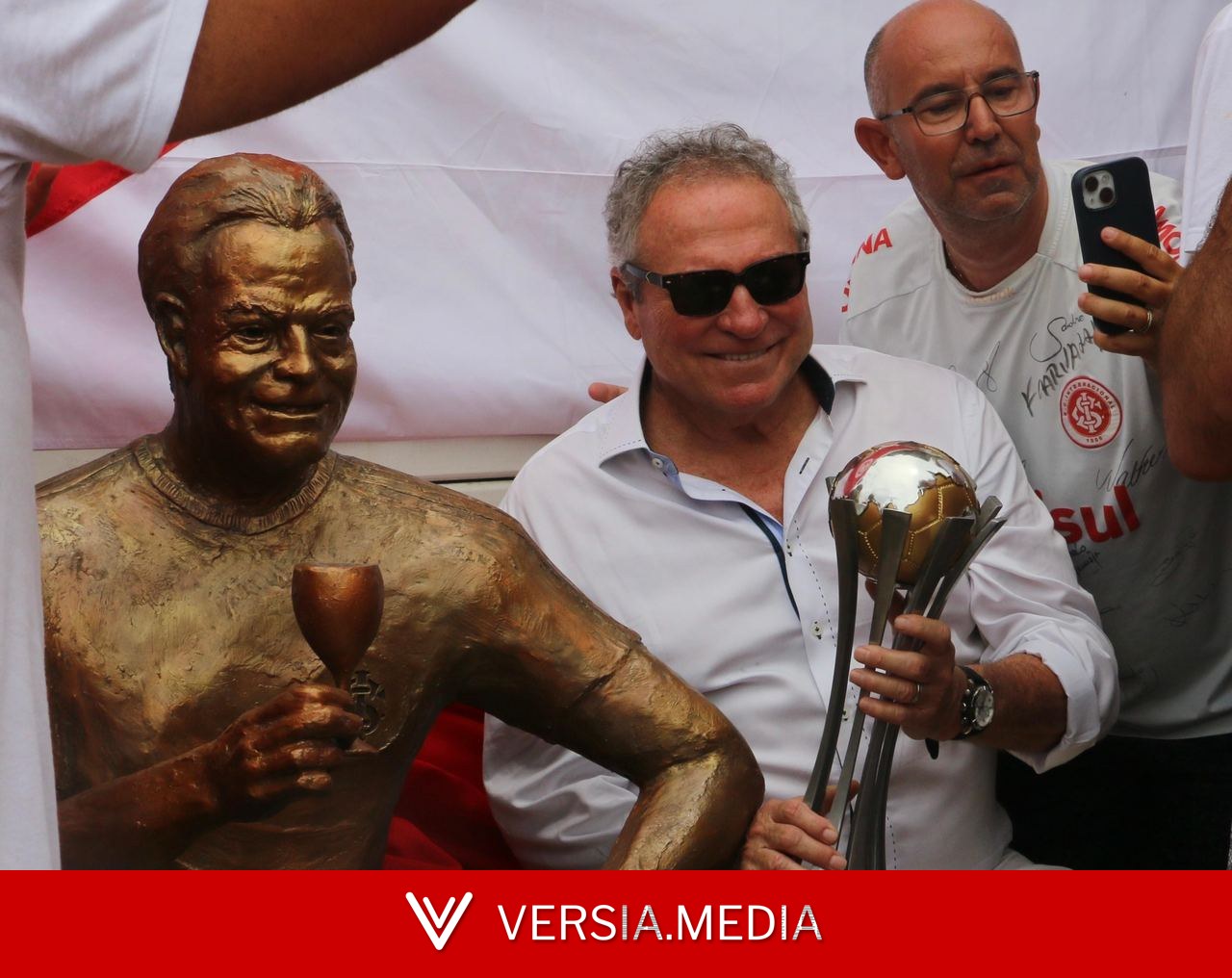 Patrocinador do Inter que bancará estátua de Abel detalha bastidores do projeto; saiba mais