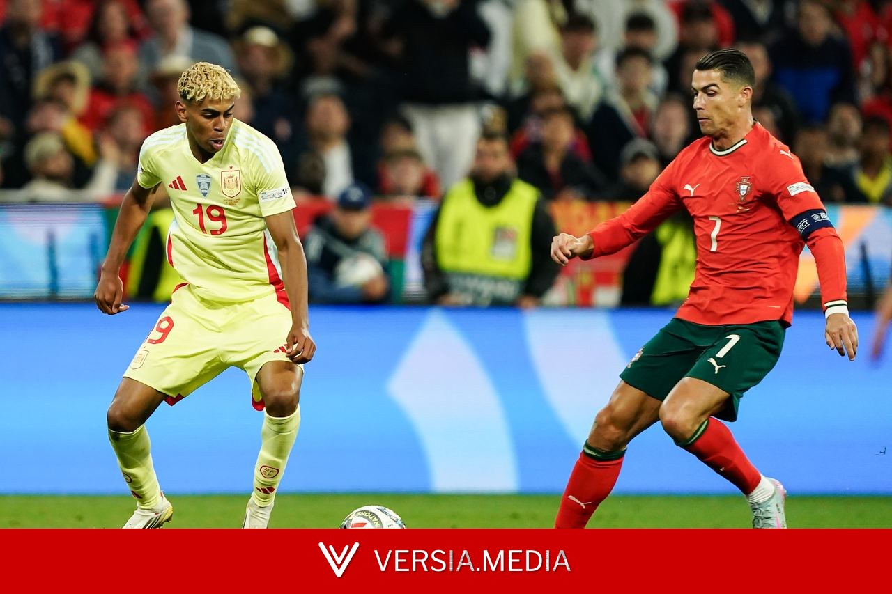 Nascido quando CR7 já tinha jogado uma Copa, Yamal busca revanche do único encontro