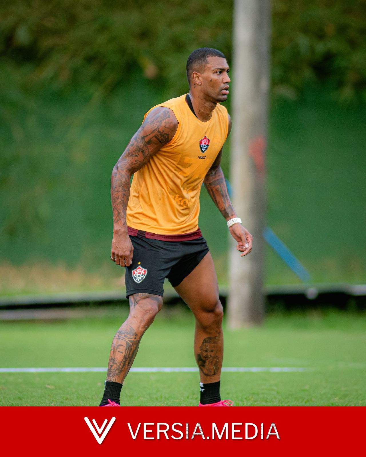 Escalação do Vitória contra o Vasco: veja time provável, dúvidas e desfalques após o último treino