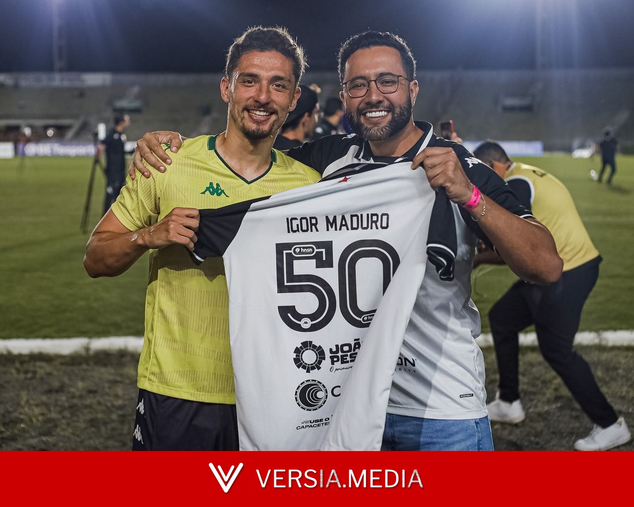 Igor Maduro se declara ao Botafogo-PB após alcançar 50 jogos: