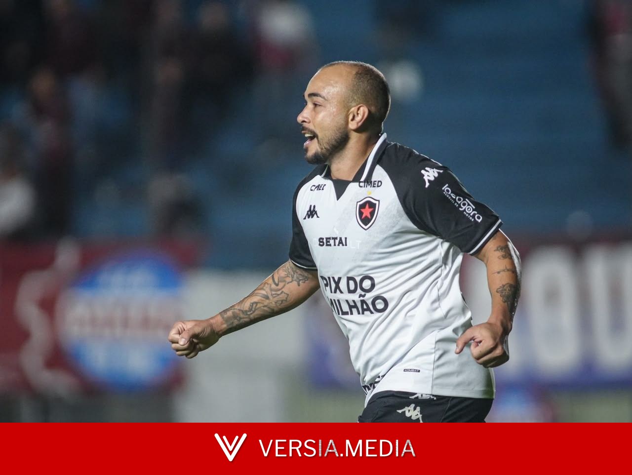 Rodolfo marca na virada do Botafogo-PB e entra na disputa pela artilharia da Série C