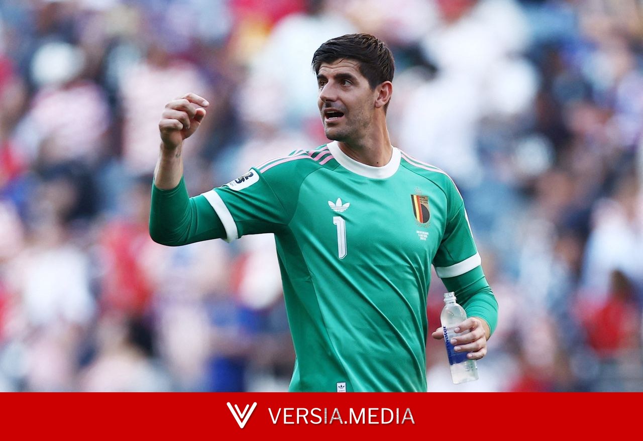 Courtois celebra classificação da Bélgica e diz: 