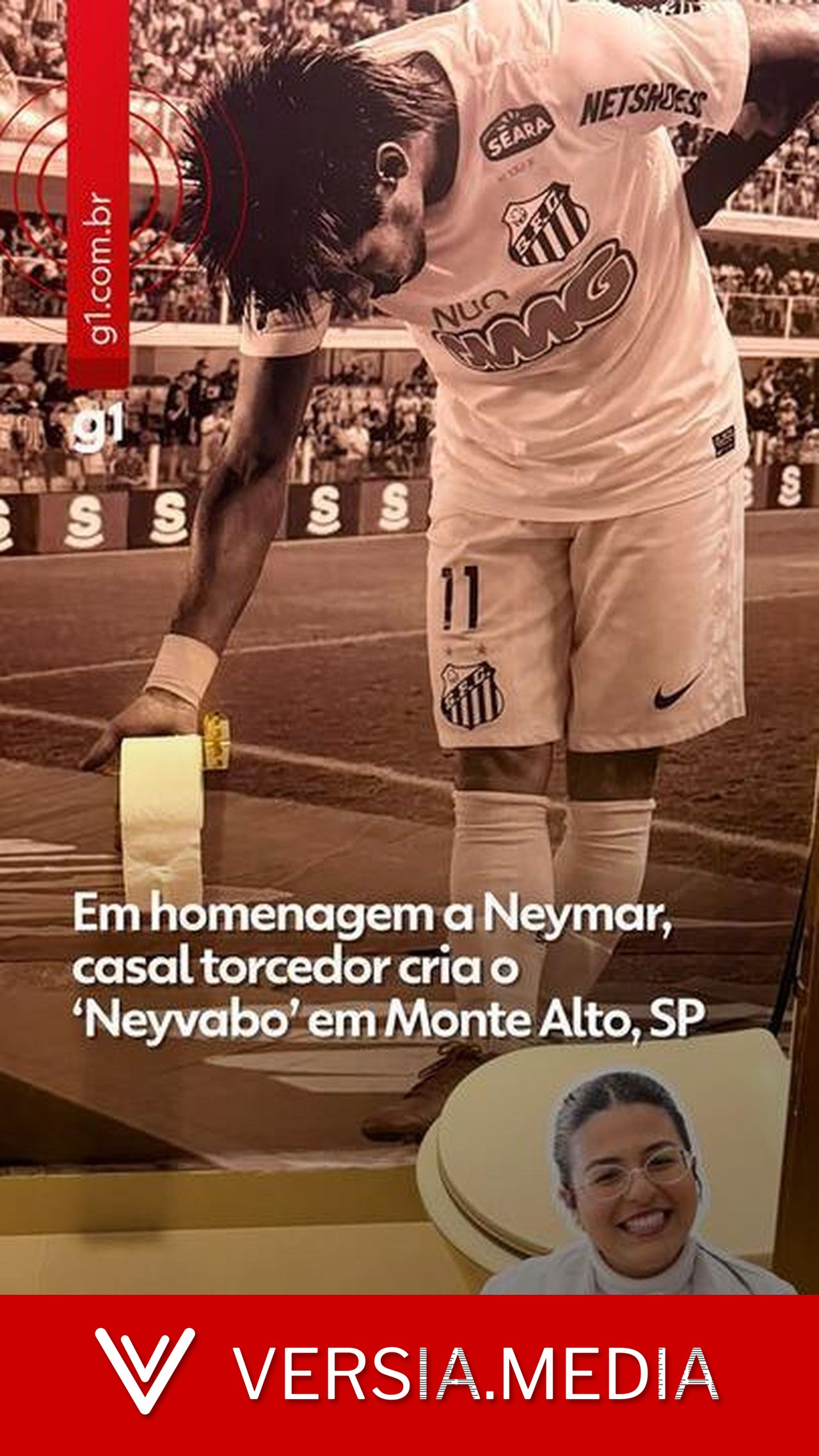 Idolatria por Neymar faz casal criar lavabo em homenagem ao atacante: conheça o