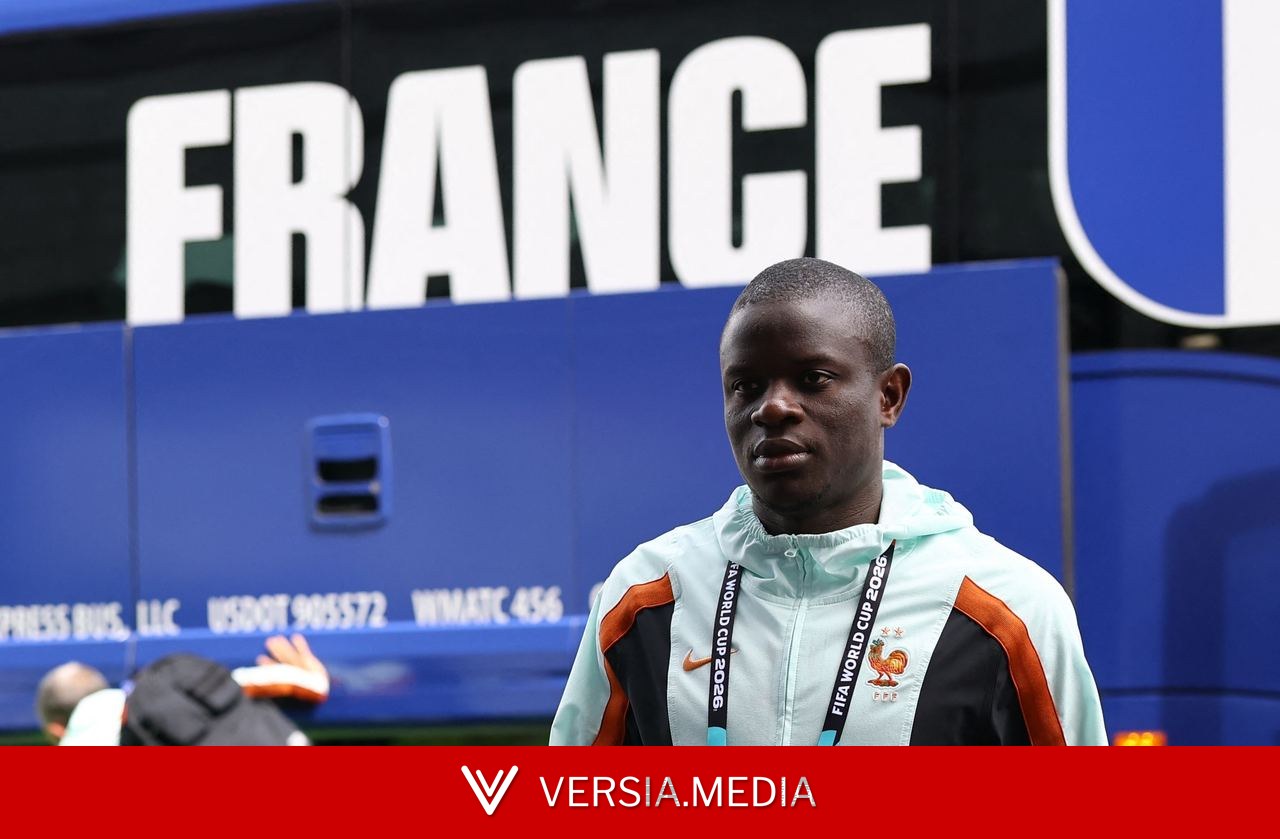 Kanté abriu a Copa 