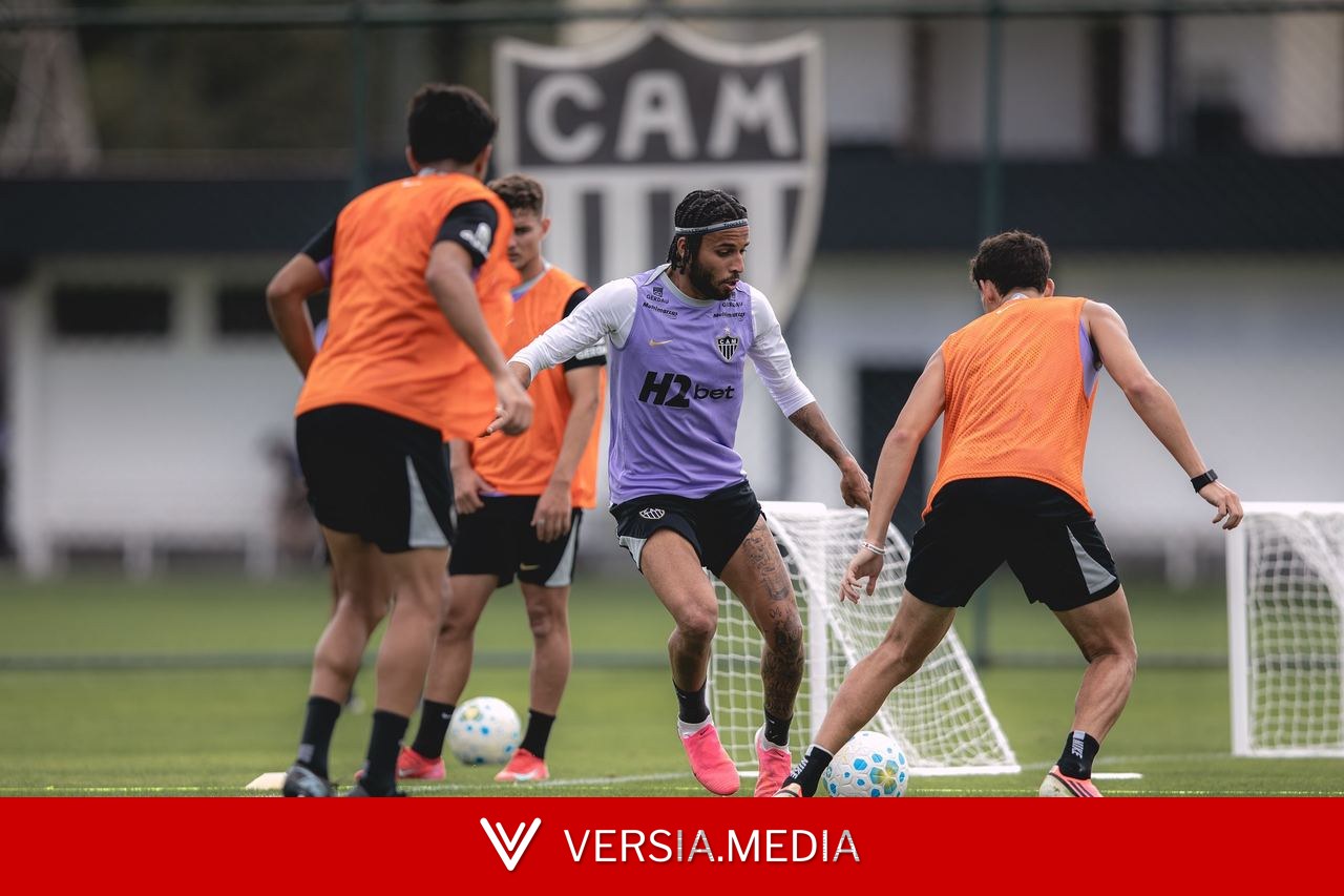 Atlético-MG vive semana final de preparação para volta do Brasileiro com jogo-treino