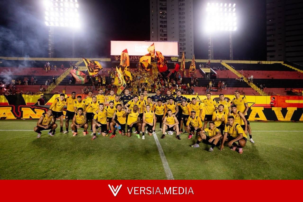 Diretoria e jogadores do Sport agradecem apoio da torcida em treino