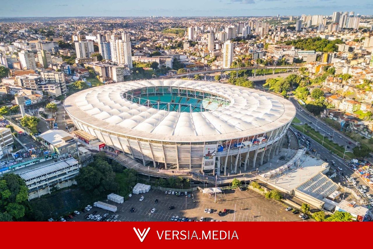 Copa do Mundo Feminina 2027: Arena Fonte Nova planeja gramado híbrido e volta das cadeiras