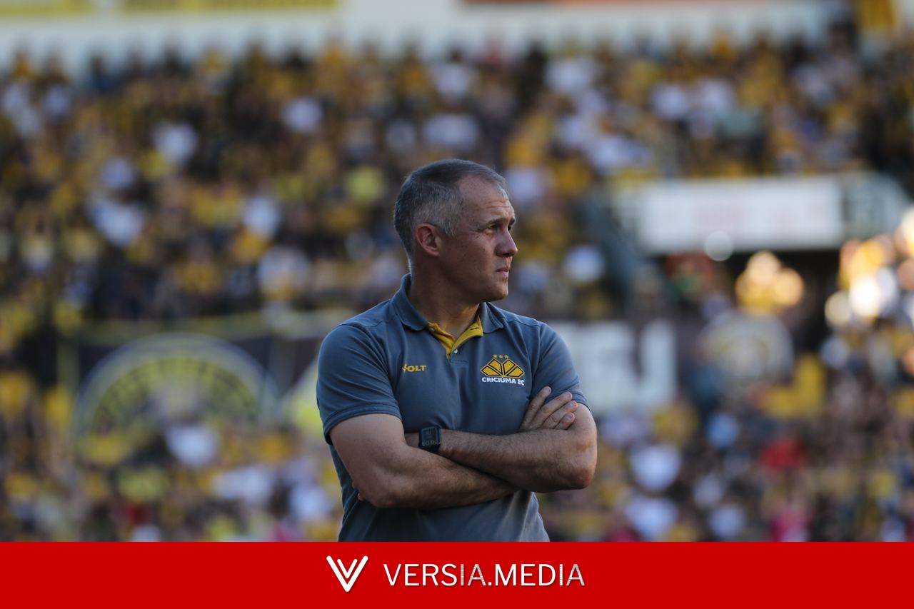 Líder isolado, técnico do Criciúma comemora 13 jogos invicto: