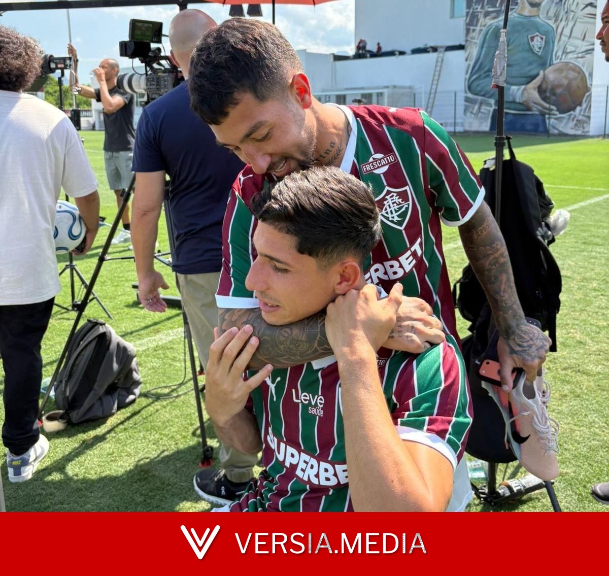 Savarino exalta parceria com Lucho no Fluminense e compara com Thiago Almada, da Argentina