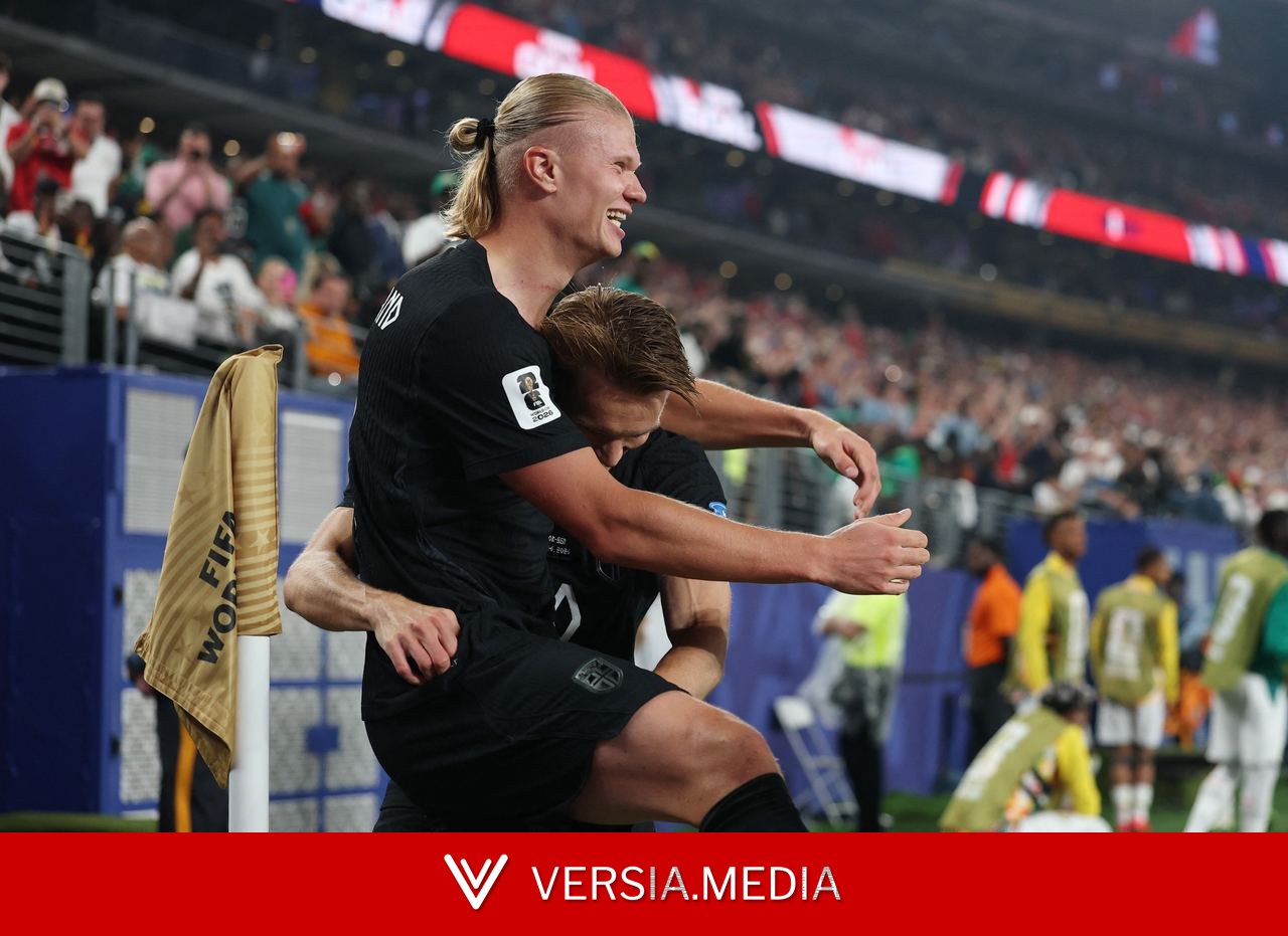 Haaland faz quatro gols em dois jogos e supera Cristiano Ronaldo, Messi, Neymar e Pelé em Copas