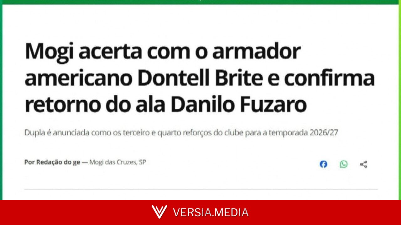 Mogi anuncia contratação do ala-pivô Lucas Dias, ex-Franca