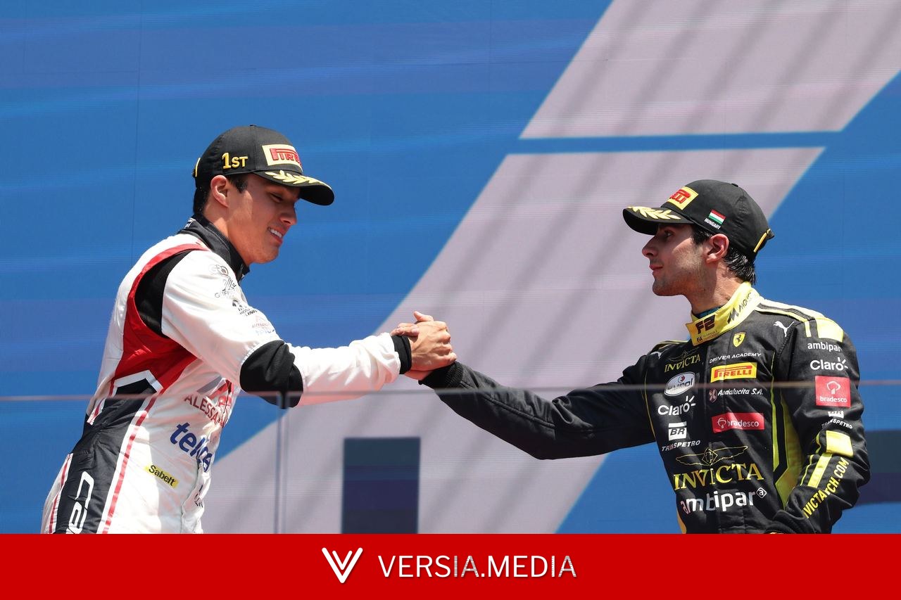 Rafael Câmara é 3º na corrida principal da F2 na Hungria; Noel León vence