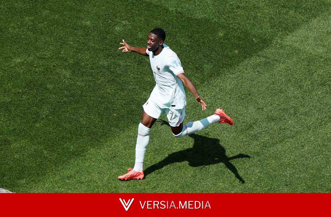 Com show de Dembelé e jogo aberto, França goleia os reservas da Noruega