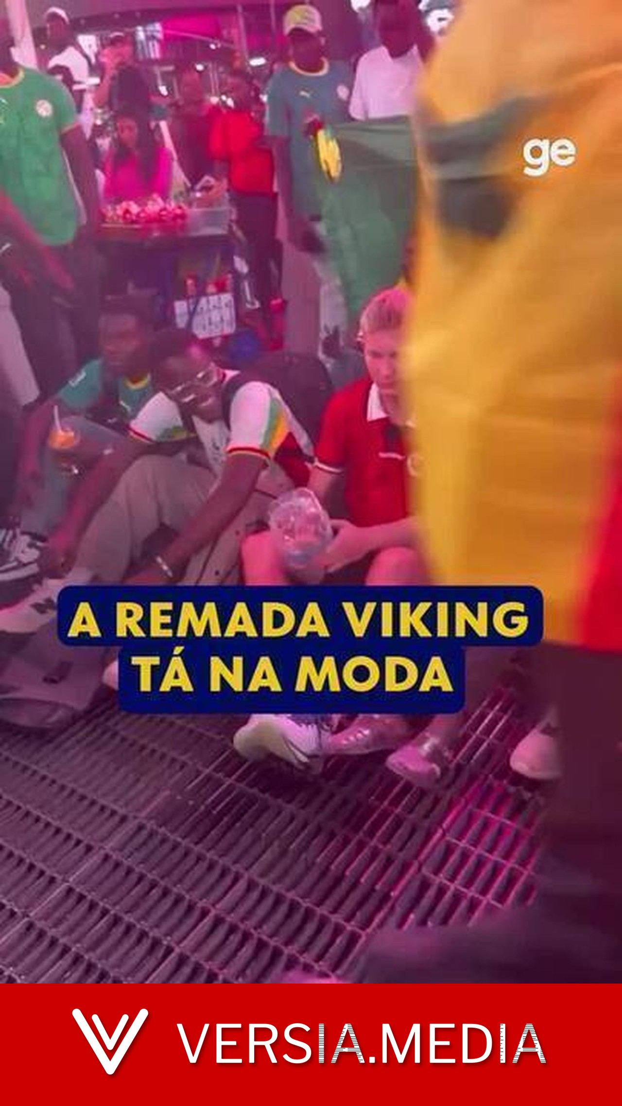 Já é febre: pessoas do mundo inteiro fazem remada viking, incluindo brasileiros; veja