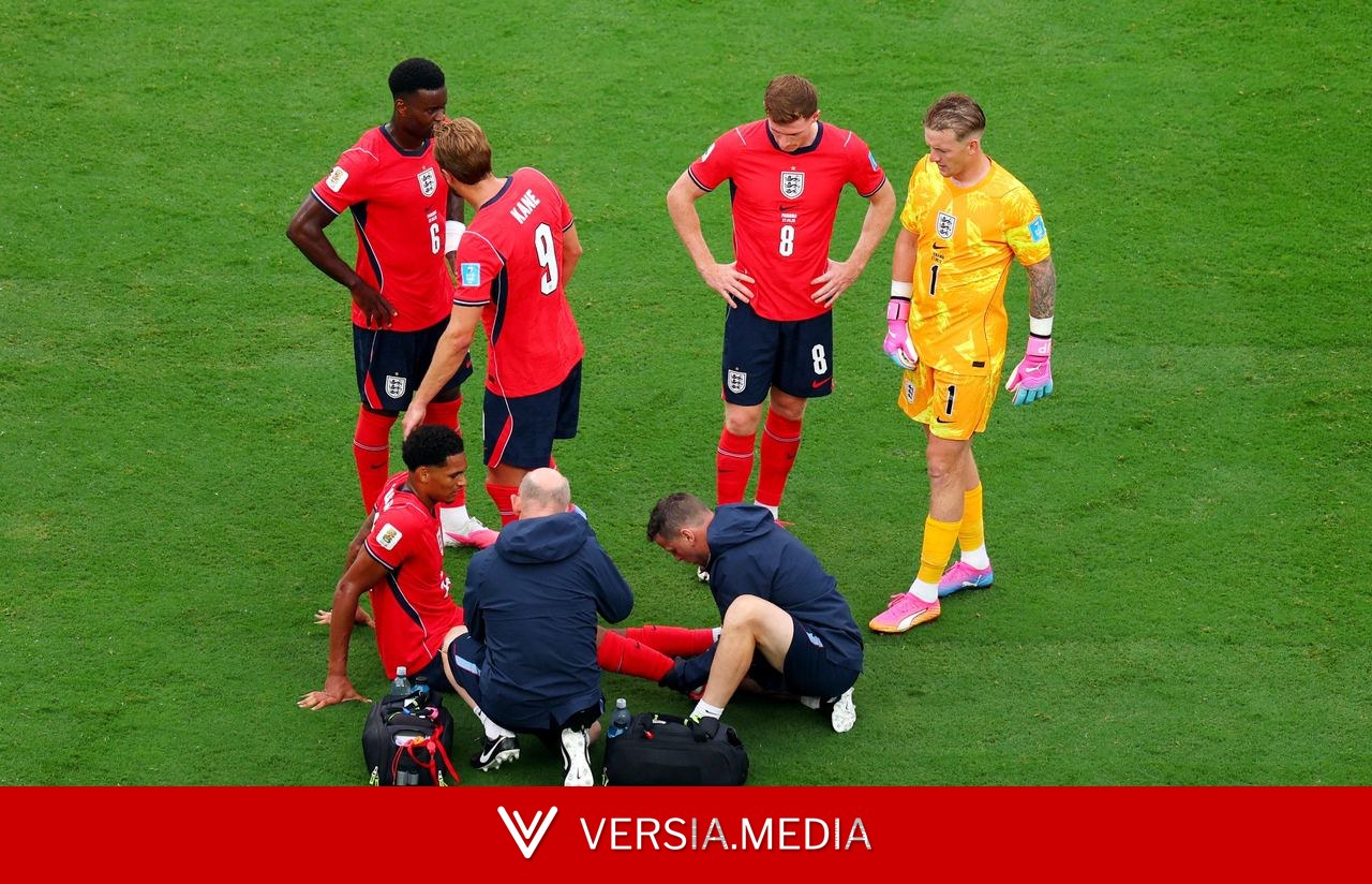 Bruxa solta: Inglaterra pode perder o terceiro lateral-direito na Copa do Mundo