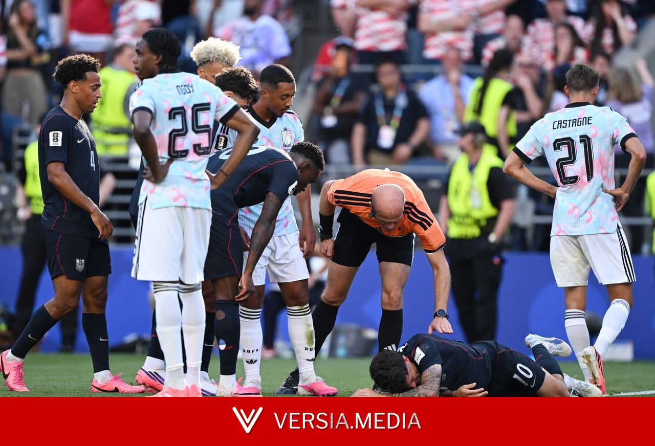 Principal nome da seleção dos EUA quebra a perna em jogo da eliminação da Copa do Mundo