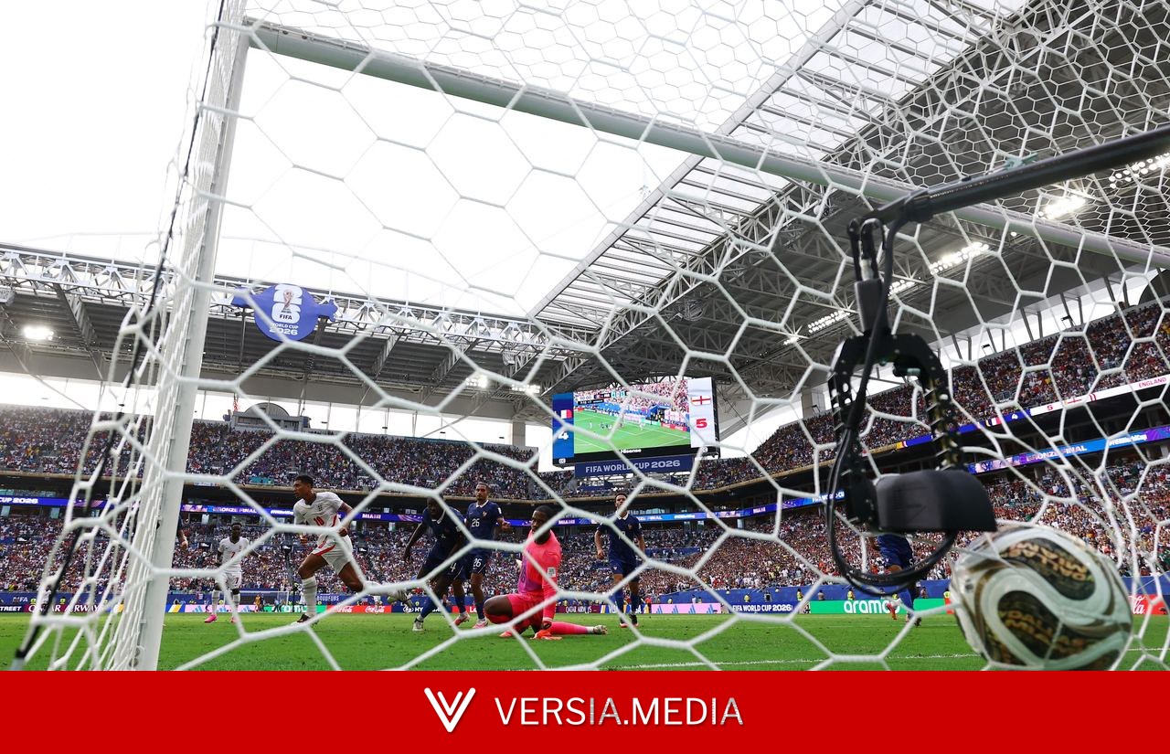 Jogo entre Inglaterra e França é o quinto com maior número de gols da história das Copas