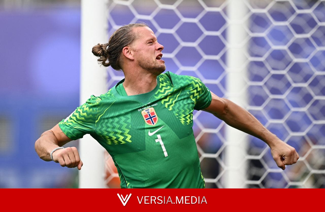 Prefeita cogita estátua para Nyland após atuação em Noruega x Brasil, e goleiro avisa: