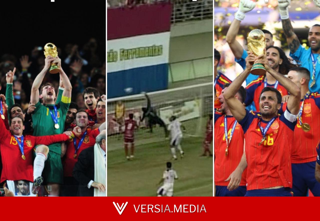 Relembre como era o futebol tocantinense no 1º título mundial da Espanha