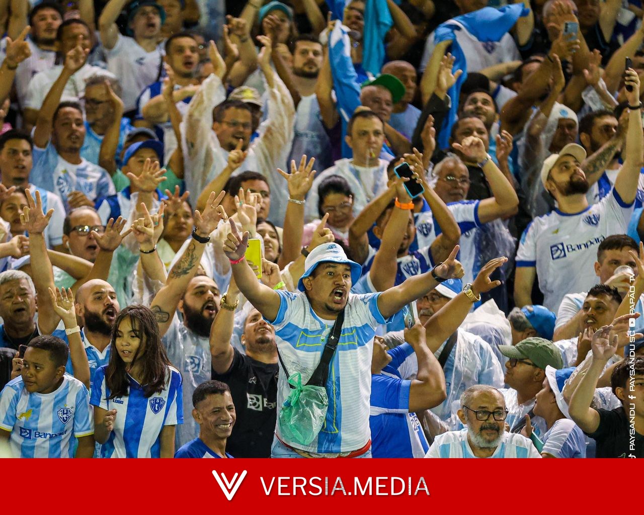 Paysandu divulga venda de ingressos para jogo contra o Santa Cruz pela Série C do Brasileiro