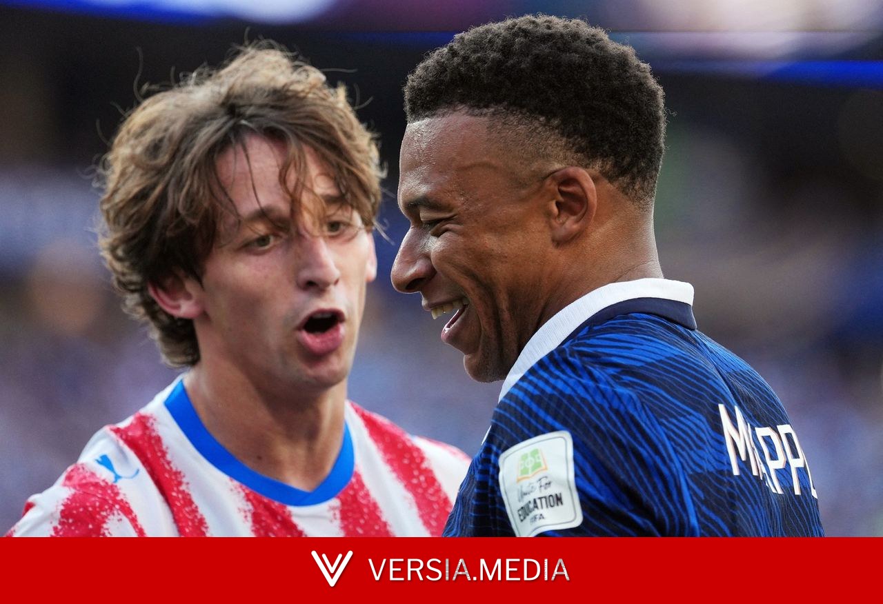 Mbappé alfineta Paraguai e festeja vitória da França: