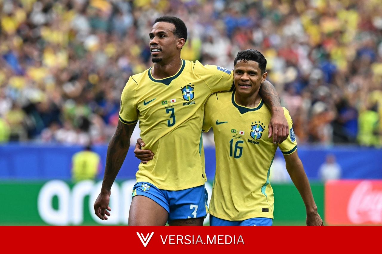 Tática para furar retranca do Japão faz Gabriel Magalhães igualar recorde de Dunga na Seleção
