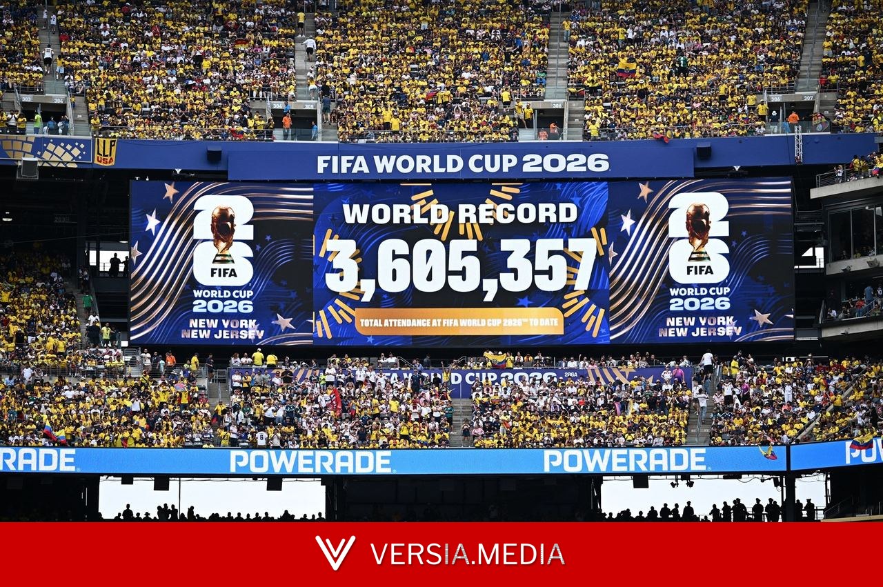 Copa 2026 chega a 3,6 milhões de torcedores nos estádios e quebra recorde de público total na história