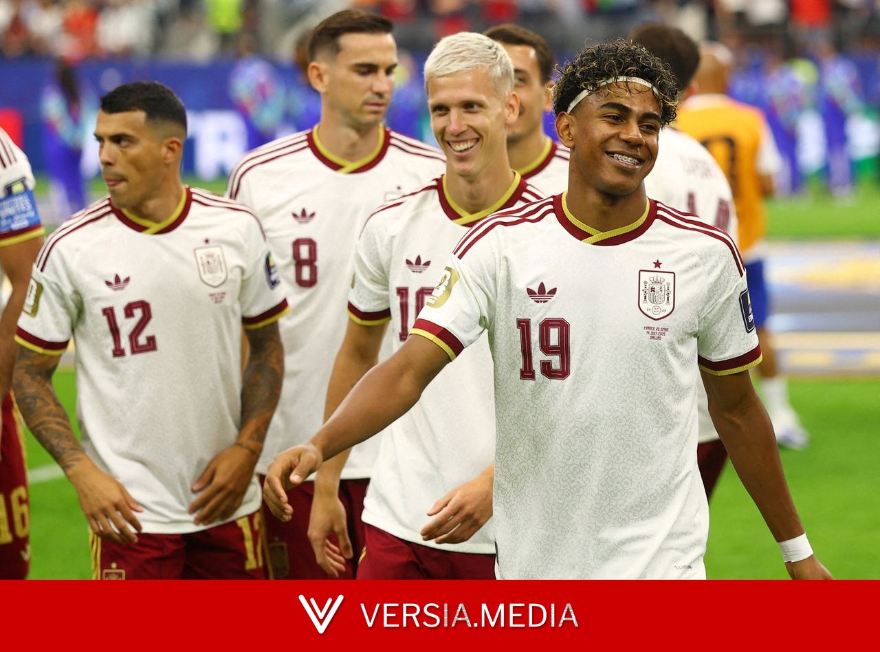 Lamine Yamal usa faixa com nova mensagem em jogo da Espanha; entenda o que significa