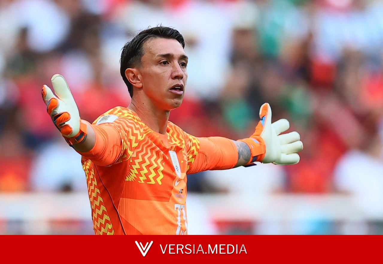 Muslera teve febre de 38 graus na véspera do jogo entre Uruguai e Espanha, revela treinador