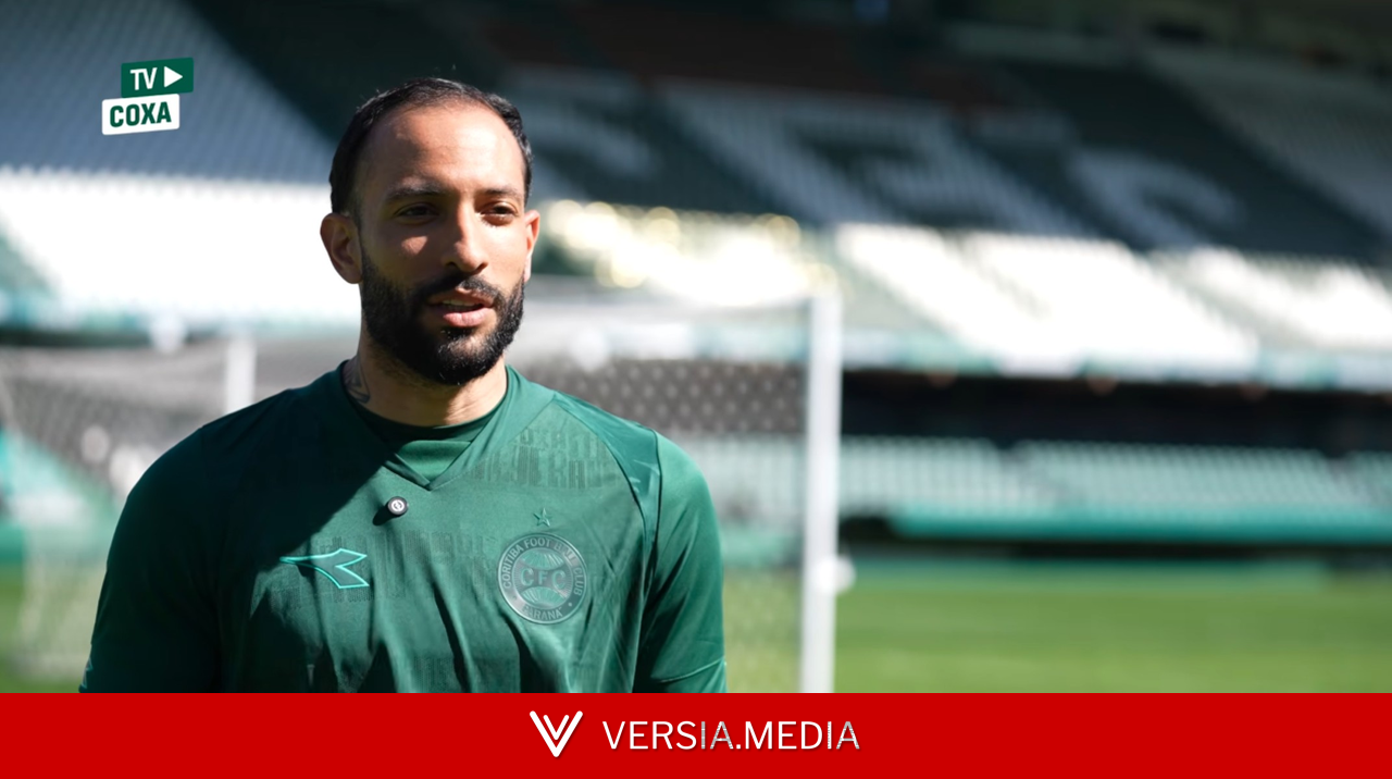 Rodrigo Rodrigues volta a treinar com o elenco do Coritiba após oito meses e fica mais perto do retorno