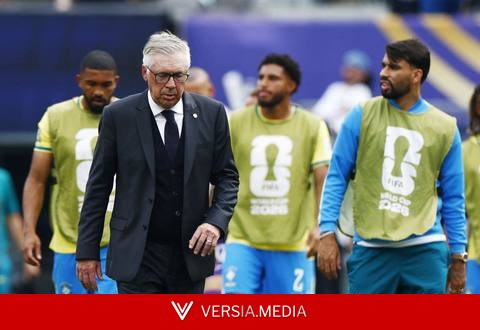 Ancelotti explica o que levou a recorde negativo de posse de bola em Brasil x Noruega; veja números