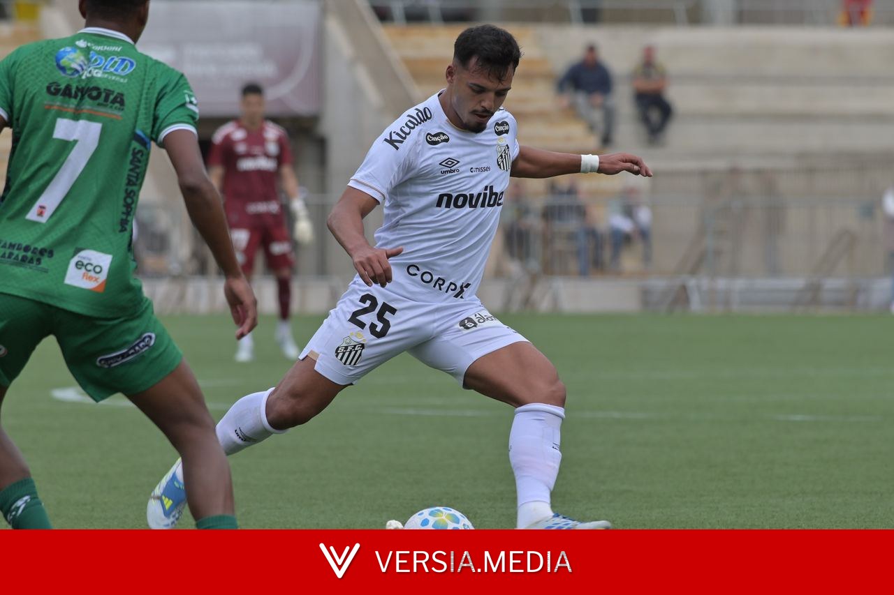 Volta de Gabriel Menino dá mais opções para Cuca no Santos até na lateral