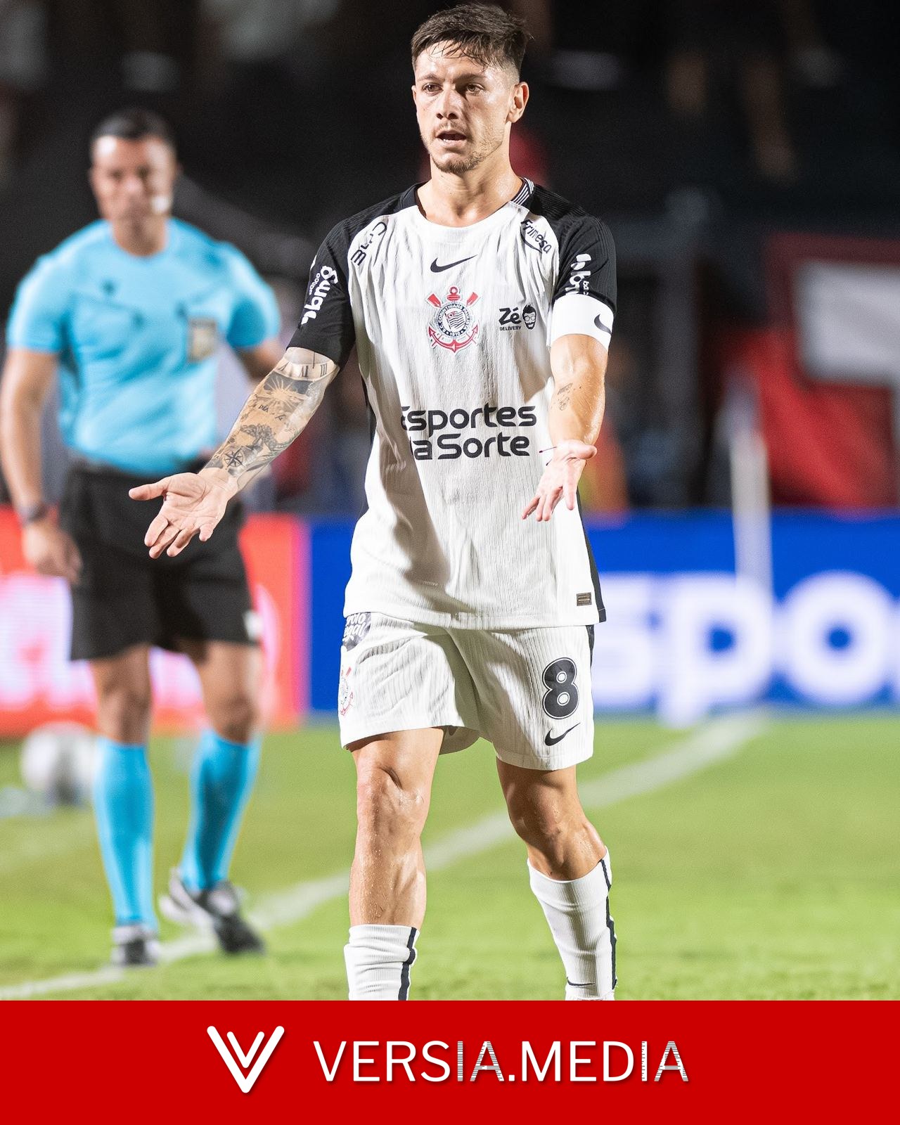 Quatro jogadores utilizaram a braçadeira de capitão do Corinthians em 2026; veja a lista