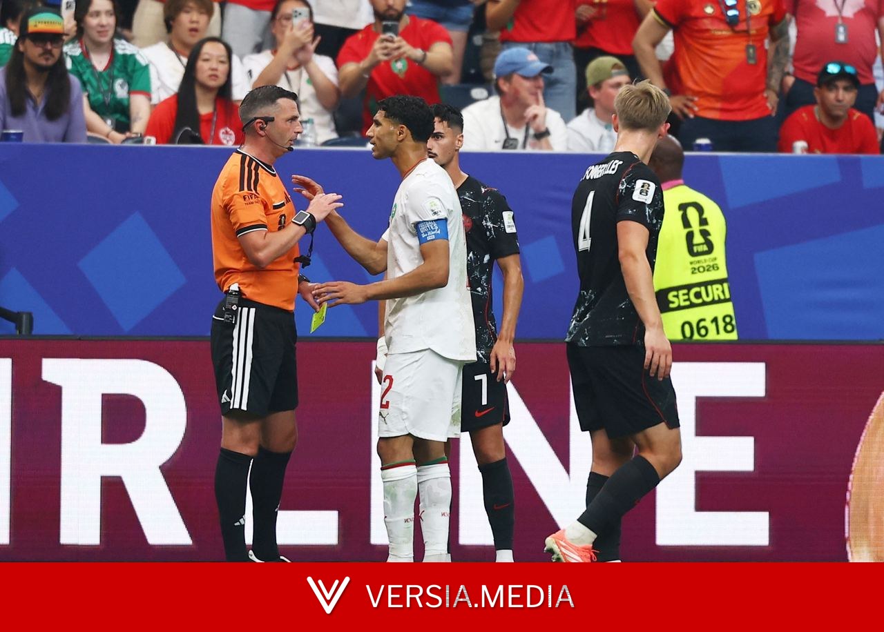 Olho nos cartões: Marrocos tem quase meio time pendurado nas quartas de final da Copa do Mundo